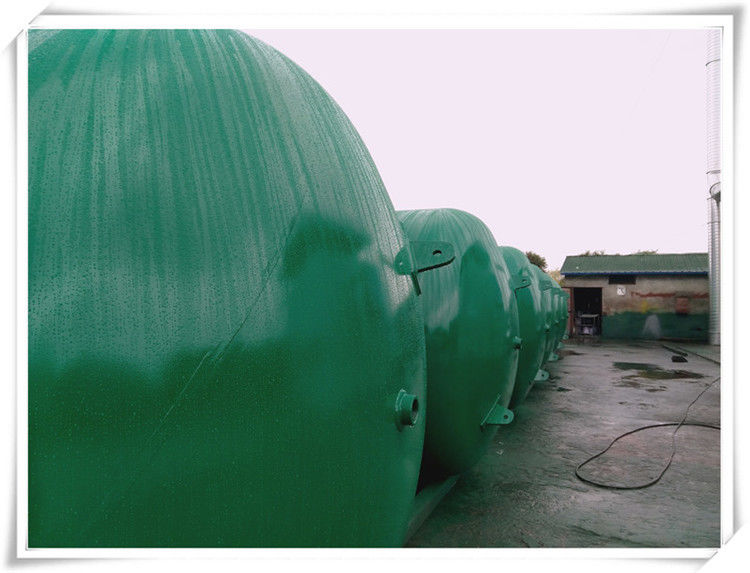 2 ton 5000 Liter van de Stikstofopslag de Tank, Horizontale de Ontvangerstank van de Luchtcompressor