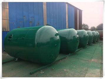 De horizontale Tanks van de Luchtontvanger voor Compressoren, Roestvrij staalDrukvat